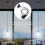 Hanging Lamp Ceiling Pendant with E26/E27 Light Bulb Base and Pull Chain Switch 3