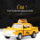 Δώρα για παιδιά! Αυτοκινητάκια, Huili Alloy Model Car Taxi Παιδικό Αυτοκίνητο Παιχνίδι 5
