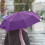 Ombrello da viaggio antivento e compatto – Ombrello pieghevole automatico e portatile per uomo, donna e ragazzi (viola) 3