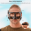 Sports face guard for broken nose black 6