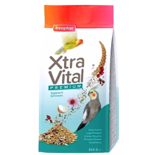 Beaphar Xtra Vital  Duże Papugi - Suchy Pokarm - Ziarno 500G