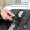Rollbacks & More M2SSD Case M.2NVMe Enclosure USB3.1Type C Gen2 10Gbps Tool Free NGFF Solid State Drive Box Black 5