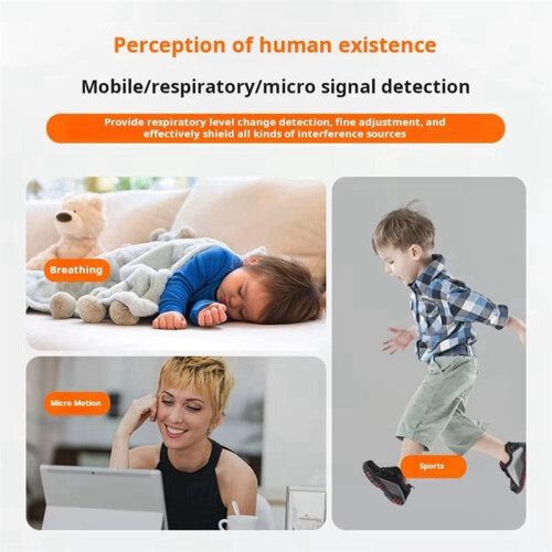 24GHz Millimeter Wave Presence Sensor 10A Wireless   - High-Precision  Alexa//SmartThings Auto 1