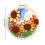 Coarse Yarn Punch Needle Embroidery Kit Floral Beginner Set 3