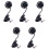 5X Portable  Clip Stroller Fan,3 Speeds Settings,Flexible Bendable Usb Rechargeable Battery Operated 1
