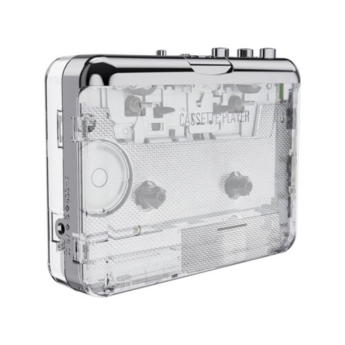 Portable Cassette to MP3 Player with A Fully Transparent Casing and Type-C Interface 2