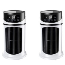 2X Condizionatore D'Aria Portatile Condizionatore D'Aria Portatile Condizionatore D'Aria Portatile per Ufficio 6 Marce Vento Nero Bianca
