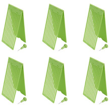 6X 9 Lines 30 Cells Braille Writing Slate and Stylus Plastic Braille Slate Kit for the Blind