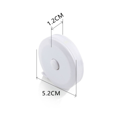 60 -Inch Measuring Tape Button Retractable Measure 1