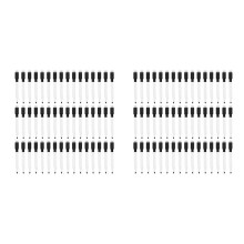 Magnetic Whiteboard Pen Erasable , 96Pack Whiteboard Markers Dry Erase with Eraser Cap Black