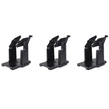 3X Externe Rollen Labelhouder, 2-In-1 Kettingpapierhouder voor Desktop Thermische Labelprinter