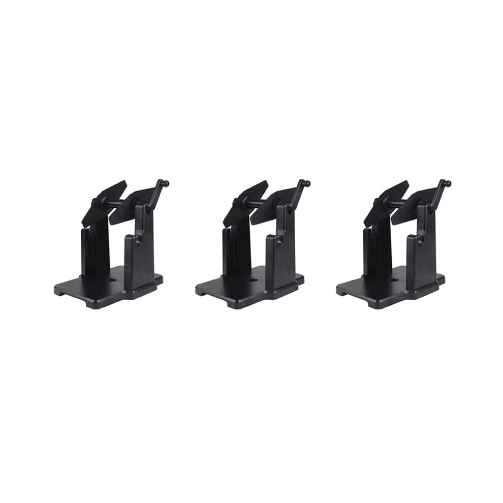 3X External Rolls Label Holder, 2 In 1 Fanfold Stack Paper Holder For Desktop Thermal Label Printer 6032469465636