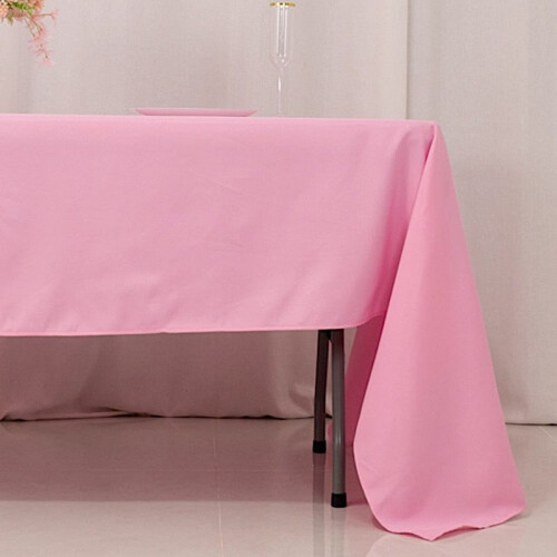 Premium Polyester Rectangular Tablecloth 60 x 126 in 2