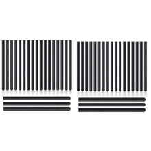 40PCS Replacement Standard Pen Nibs Black Replacement Refill Pen Nibs Compatible with Bamboo CTL471 CTL671 CTL672 CTH480