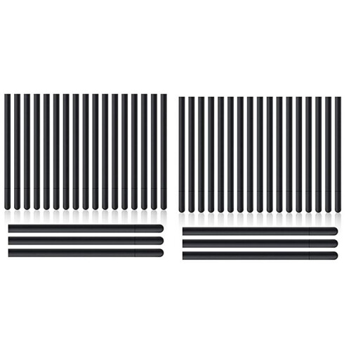 40PCS Replacement Standard Pen Nibs Black Replacement Refill Pen Nibs Compatible with Bamboo CTL471 CTL671 CTL672 CTH480