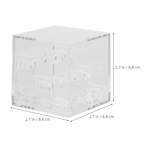 Διαφανές ακρυλικό κουτί Worgeous1Pack για την επίδειξη και αποθήκευση πολύτιμων λίθων 1