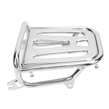 Chrome Motorcycle Rear Luggage Rack for Super Cub C125 2019-2023