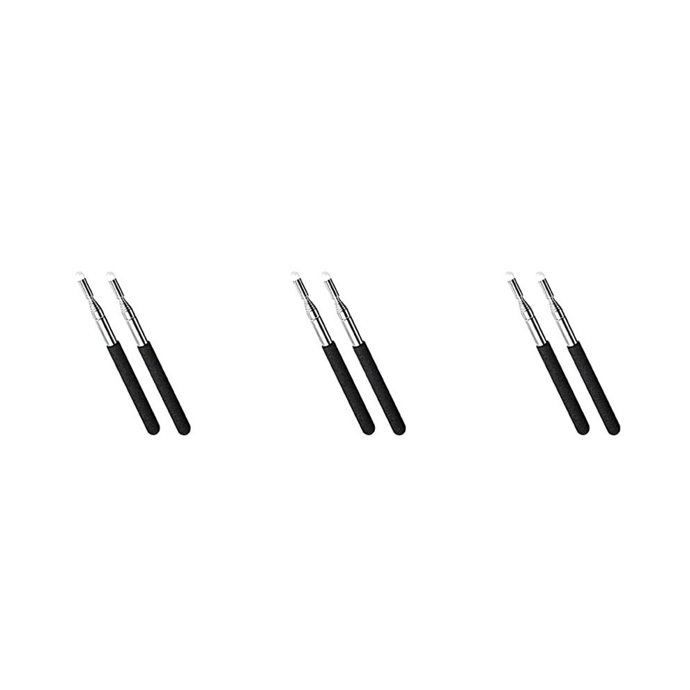 6 Pack Telescopic Teachers Pointer Teaching Pointer Hand Pointer Classroom Whiteboard Pointer Handheld Presenter