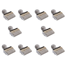 10X Arxin 12 Band Self Inking Rubber Stamps Numbering Machine, Grey White