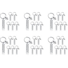 36 Pcs Thank You Gifts Keychain Appreciation Keychain Make A Difference Inspirational Gifts Coworker Leaving Gifts