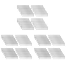 Holders Adhesive Shelf Tag 1.2 X 4.3 Inch Clear Shelf Tag Card Pockets Drawers for Supermarket (180 Pack)
