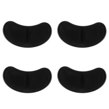 4X Repose-Poignet Souris, Repose-Poignet Anti-Dérapant Tapis de Tapis de Souris en Mousse Mémoire pour Ordinateur de Bureau Pc Soulagement de la