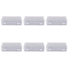 6 Set 46 mm Coin Capsules Plastic Round Coin Holder Case and 7Sizes (16/20/25/27/30/38/46mm) Protect Gasket