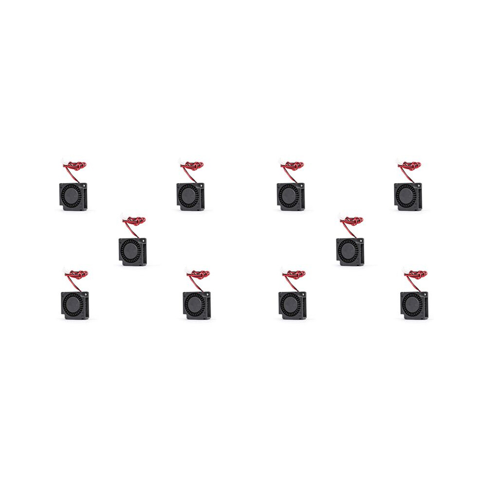 10Pcs 30Mm 24V Blower 3010 Cooling Fan Brushless Exhaust Fan 2Pin 30 X 30 X 10Mm For 3D Printer 6032516076020