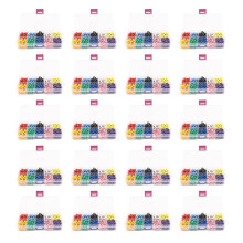 20000 Pieces 1/8 Inch Map Push Pins Map Tacks with Plastic Round Heads and Steel Needle Points