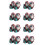 16Pcs/Lot JYY Small Ink Pump for  Wit Color Human  Phaeton Solvent Plotter Printer 3W 24V100-200Ml 1