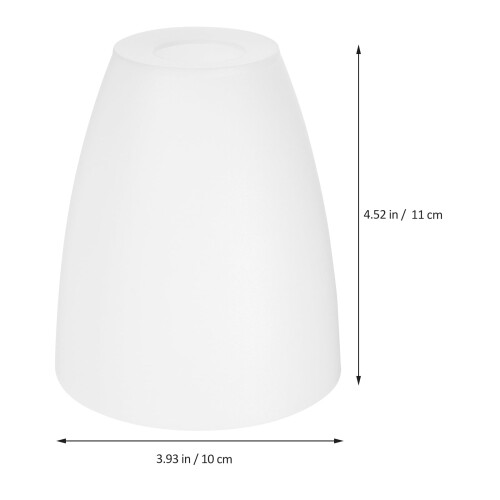 Cúpula de plástico para abajur, ideal para luminárias de chão e de coluna. 1