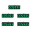 5pcs 0.36 Inch 6-Bit Clock LED Digital Electronic Clock W Second Display Module Power Off Memory Brightness A 1