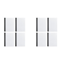 8Pcs Sublimation Blank Notebook A5(215X145mm )100 Sheets Notebook Sublimation Notebook for School Office Supplies