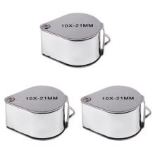 3X Jewellers Jewelry Loupe Magnifier Eye Magnifying Glass 10x 21mm