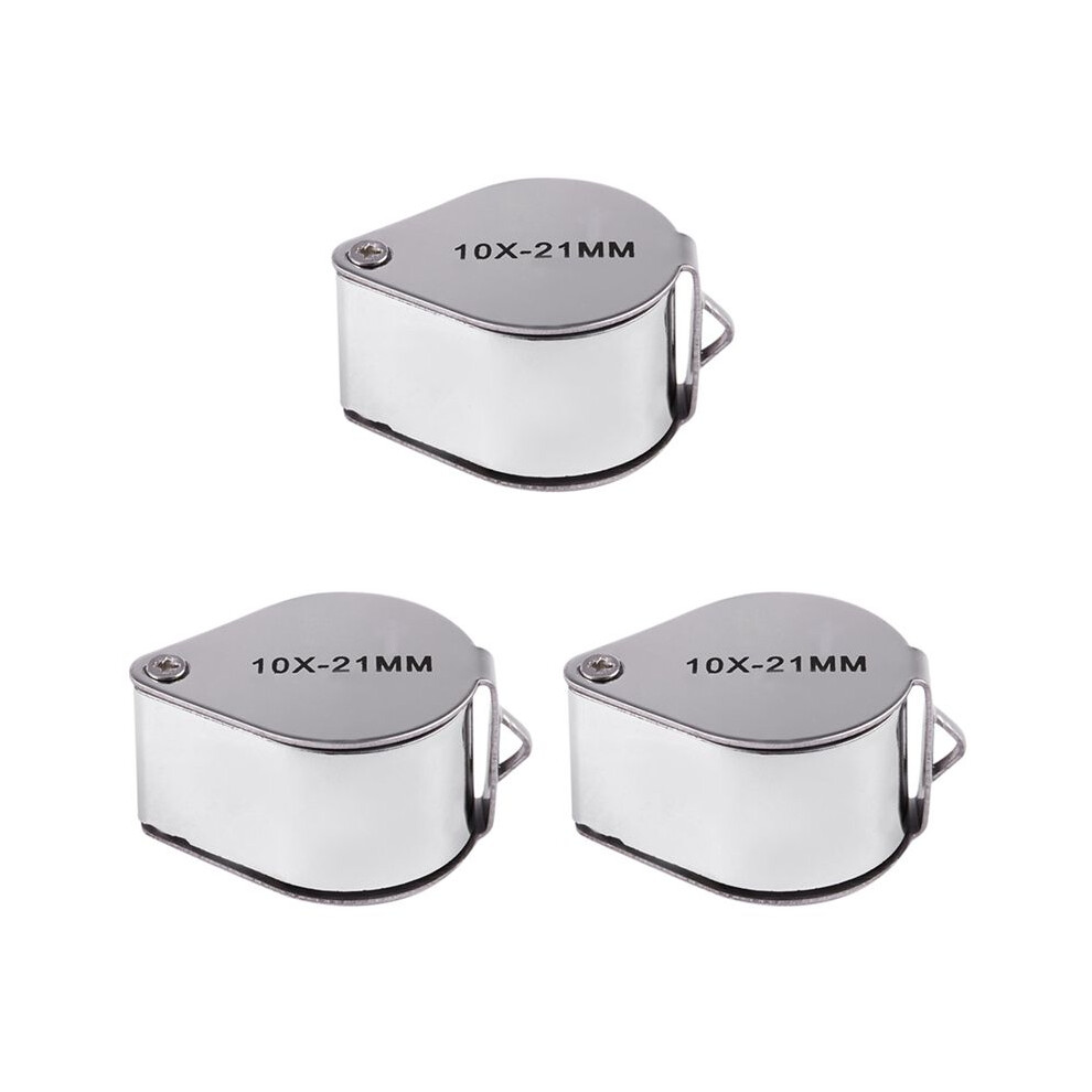 Brecantia 3X Jewellers Jewelry Loupe Magnifier Eye Magnifying Glass 10X 21Mm