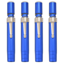4 StüCk Schwarz Aluminiumlegierung Kreide Keeper Holder (Blau)
