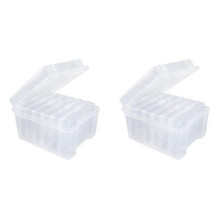 2pz 4X6 Photo Storage Box Pictures Organizer Case Photo Keeper Container Box Seed Storage Organizer Storage Box