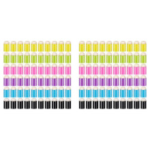 120 Pieces Finger Sponge Daubers Finger Painting Sponge  Drawing Sponge Dauber Set for Painting Art Ink Crafts