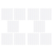 100 Strips 60 Pots Empty Paint Pots White Paint Cup Strip Paint Storage Containers Painting Supplies for Classroom