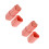 2Pièces Stick Contour Multifonction Femme Rouge Pastèque Mousse 5