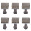 6X Arxin 12 Band Self Inking Rubber Stamps Numbering Machine, Grey White 2