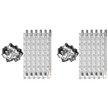 Musikstifte, Musiknoten-Bleistift mit Radiergummis zum Thema Musik, Holzstifte, GroßPackung, Tastatur, Lustige Bleistifte, Radiergummis, Geschenk (48