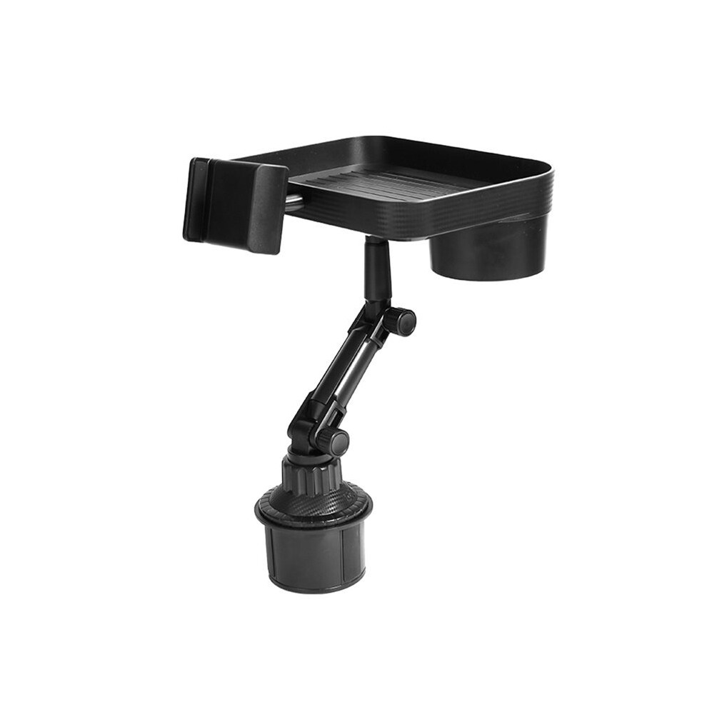 Adjustable Car Cup Holder Tray 360 Degree Rotatable Car Table For Phone Slot Food Organized Drink Holder 6033556499503