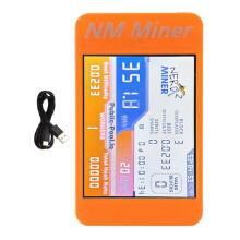 New Upgrade NerdMiner V2 350KH Hashrate, Display Crypto Solo Lottery Bitcoin Miner ESP32-2432S028R 2.8 Inch