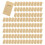 Envelopes de Sementes de 200 Unidades 3,54 X 2,36 Polegadas Pacotes de Sementes de Papel  Marrom Envelopes Pacotes de Sementes Autovedantes 1