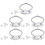 Pot Lid Handle Replacement Knob Knobs Universal Grip Kitchen Pan Cover Tools Handles Cookware Steel 4