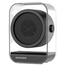 PTC Ceramic Quick Heating Desktop Heater Fan-for Home & Office Use, Portable Winter Heating Appliance EU Plug