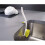 Edge Dish Brush with Integrated Sink Rest, Green 2
