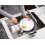 Edge Dish Brush with Integrated Sink Rest, Green 7