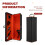 Single Wine Bottle Gift Box , Portable Carrying Case Bottle Holder with Handle Gift Box Case Holder 7